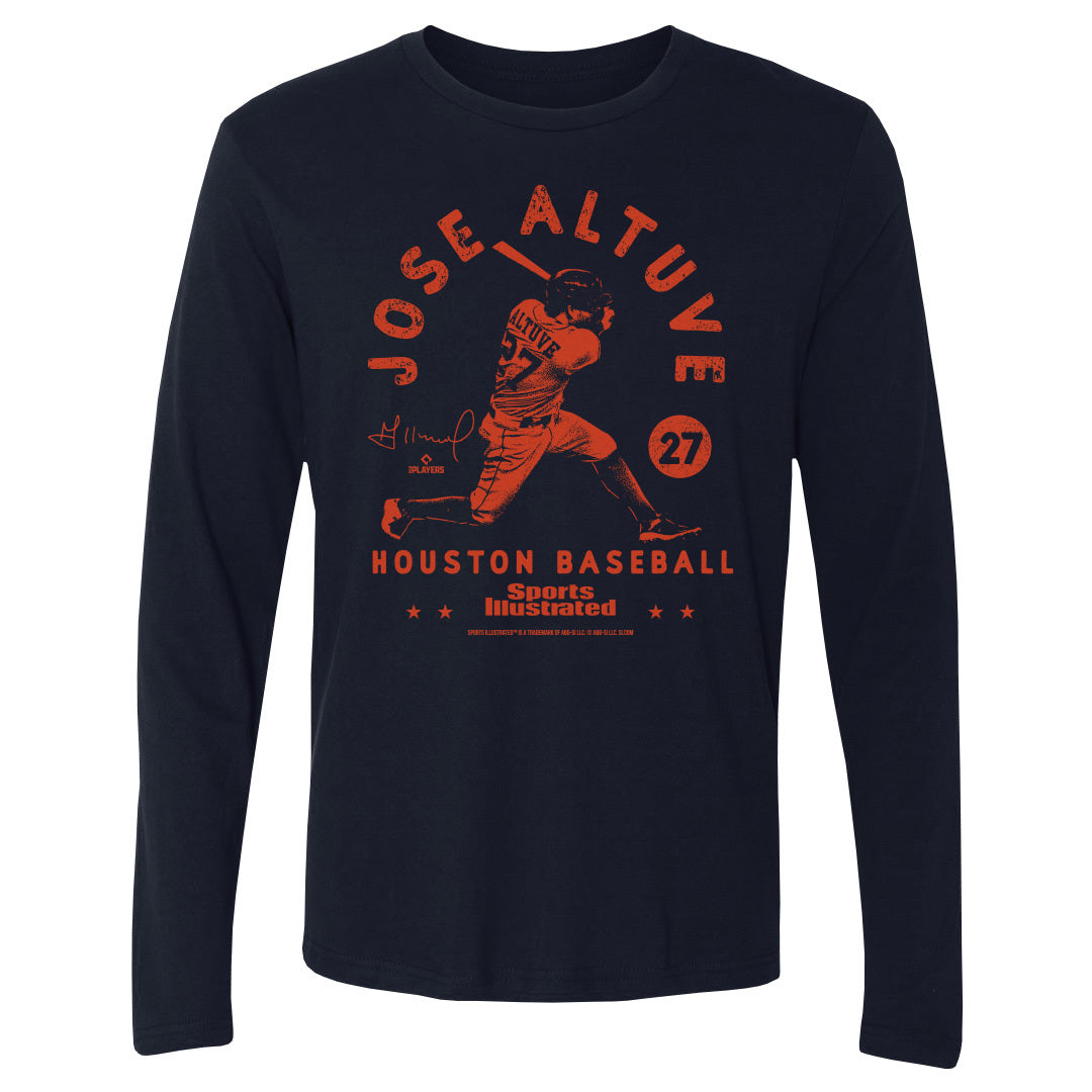 Jose Altuve Men's Long Sleeve T-Shirt | 500 LEVEL