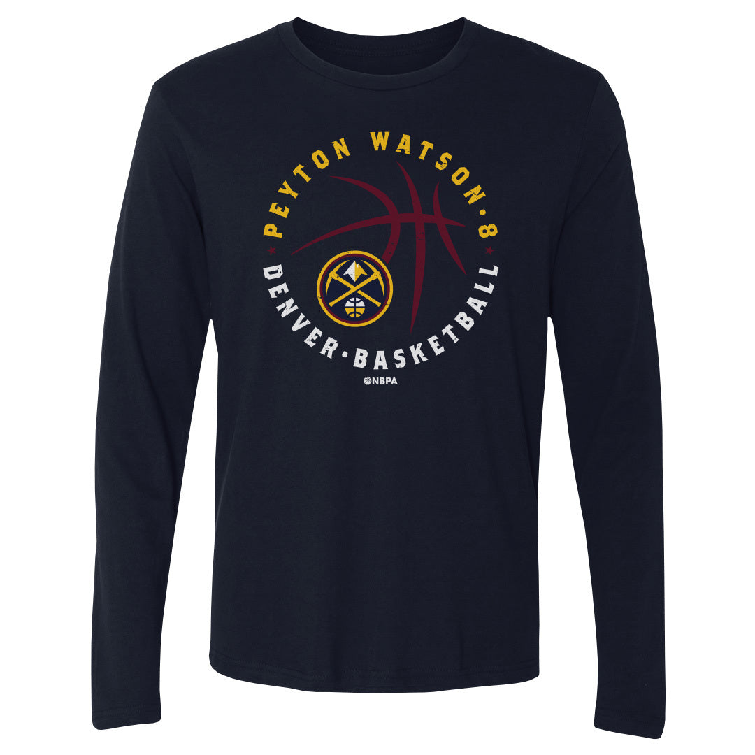 Peyton Watson Men's Long Sleeve T-Shirt | 500 LEVEL