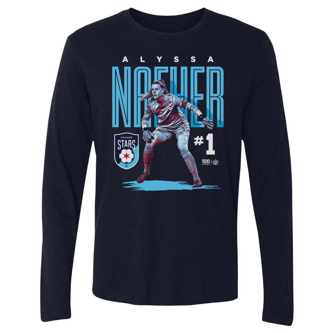 Alyssa Naeher Men's Long Sleeve T-Shirt | 500 LEVEL