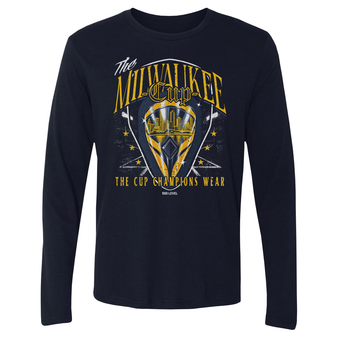 Milwaukee Baseball Men's Long Sleeve T-Shirt | 500 LEVEL