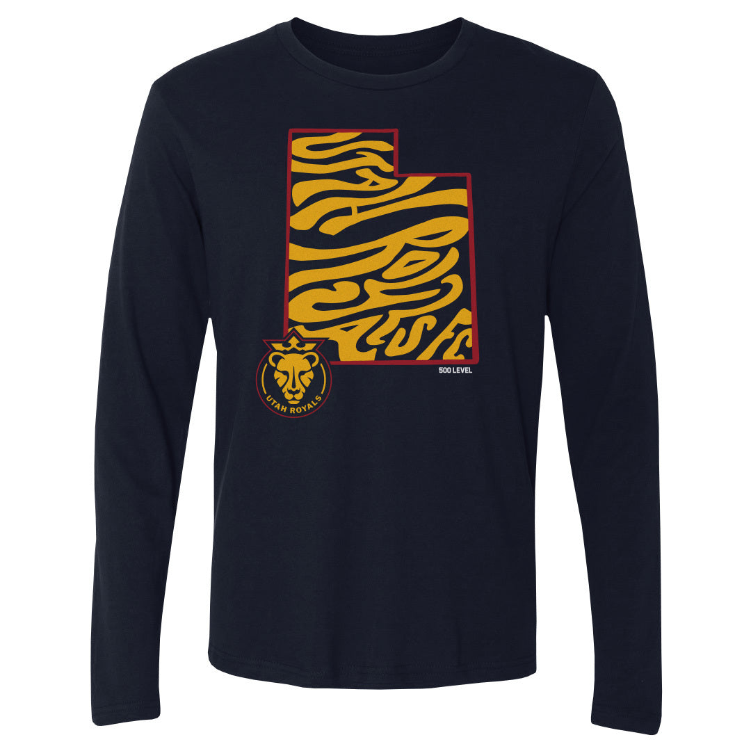 Utah Royals Men's Long Sleeve T-Shirt | 500 LEVEL