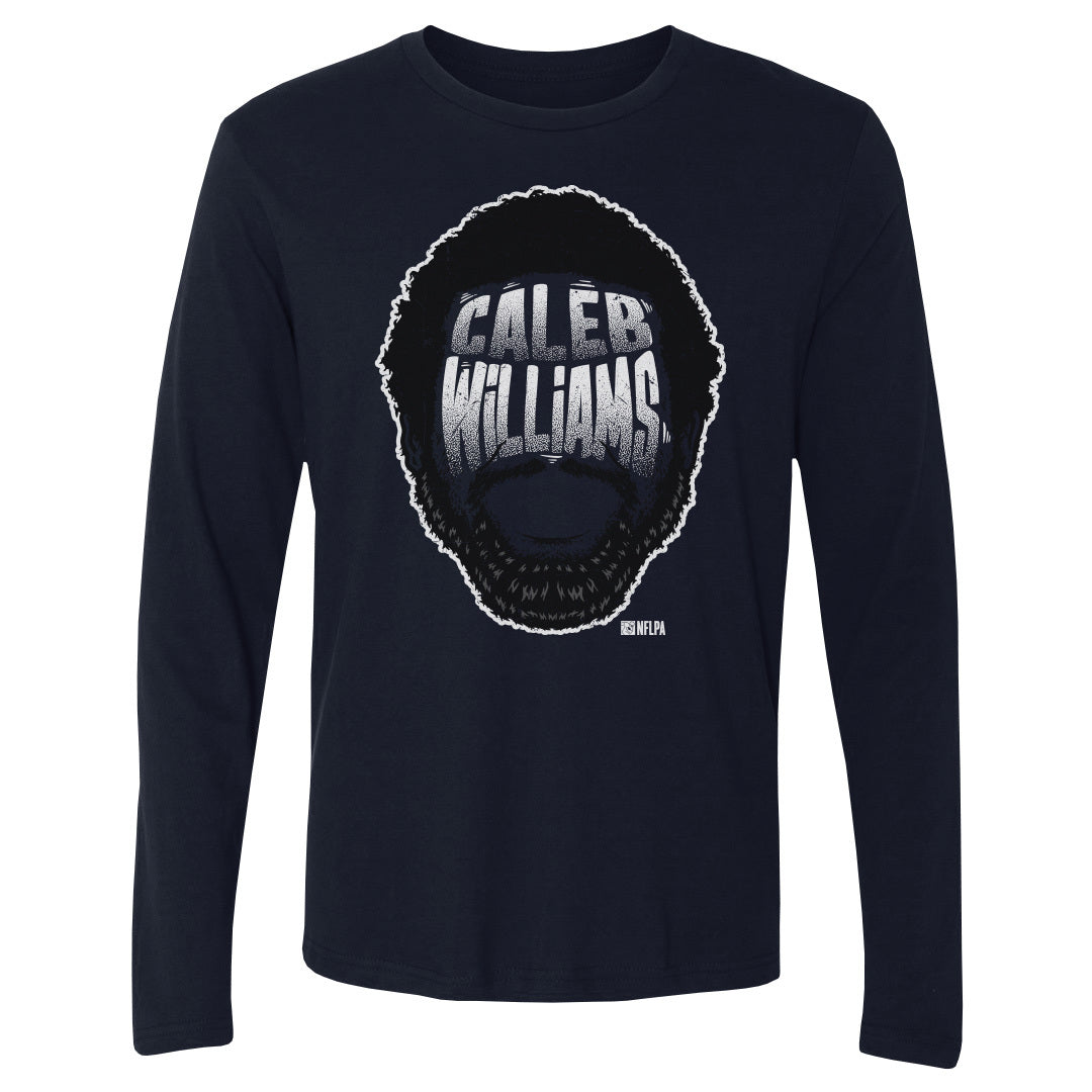 Caleb Williams Men's Long Sleeve T-Shirt | 500 LEVEL