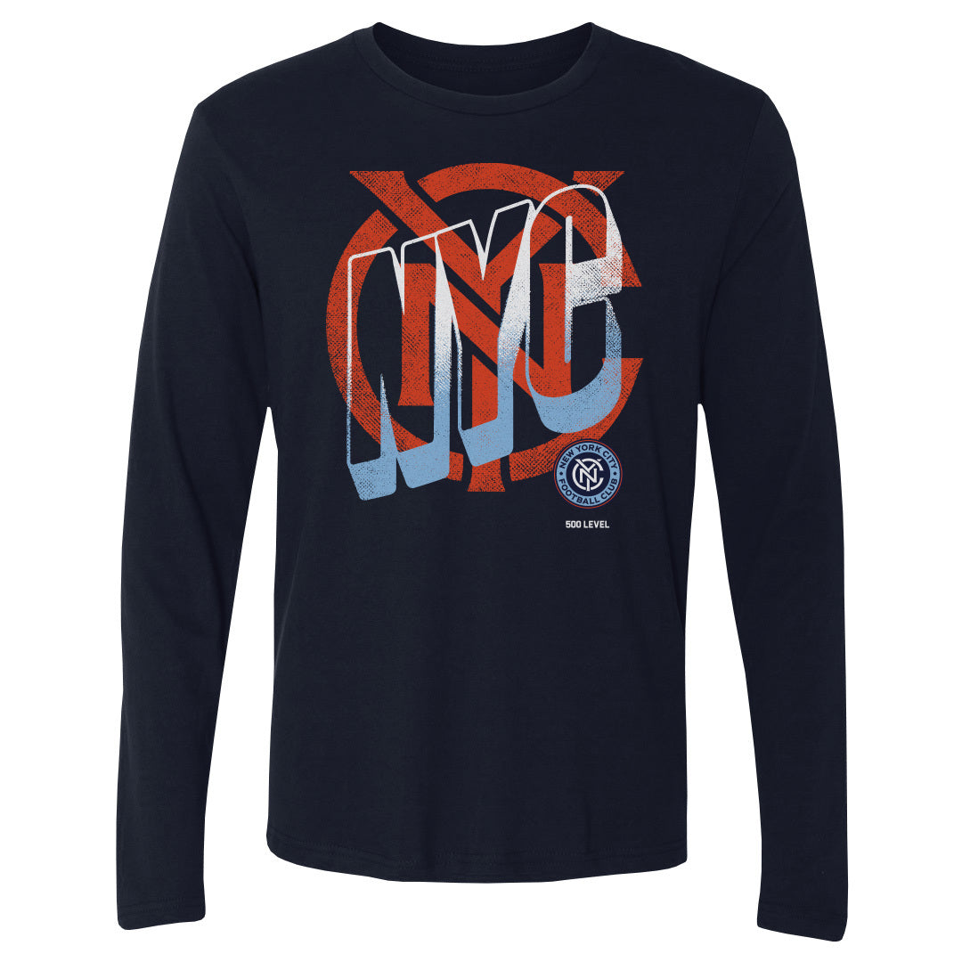 New York City FC Men's Long Sleeve T-Shirt | 500 LEVEL