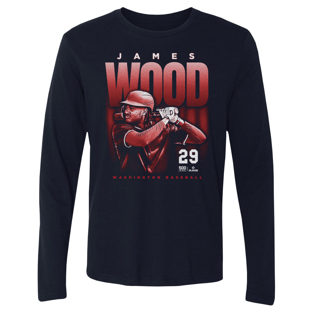 James Wood Men's Long Sleeve T-Shirt | 500 LEVEL