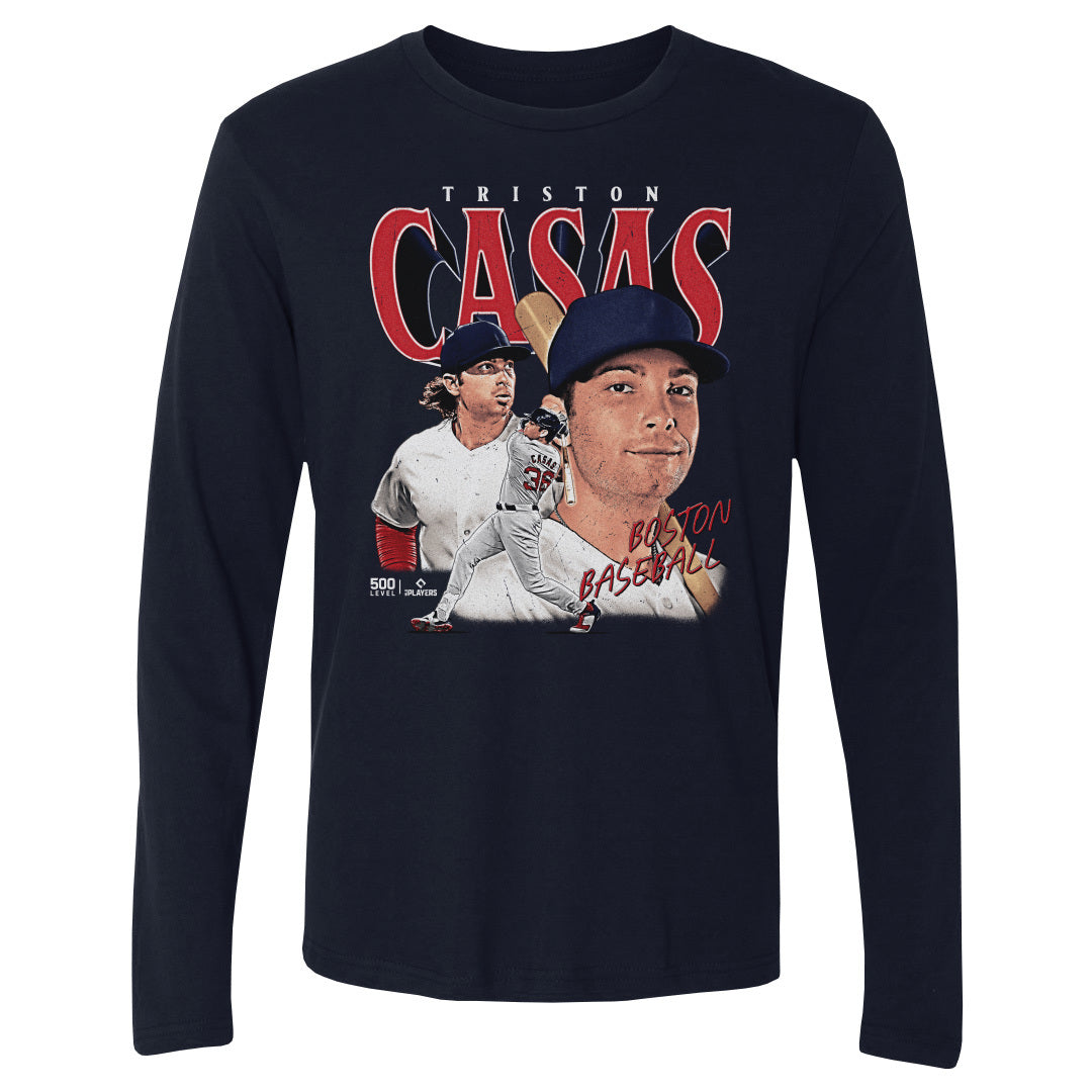 Triston Casas Men's Long Sleeve T-Shirt | 500 LEVEL