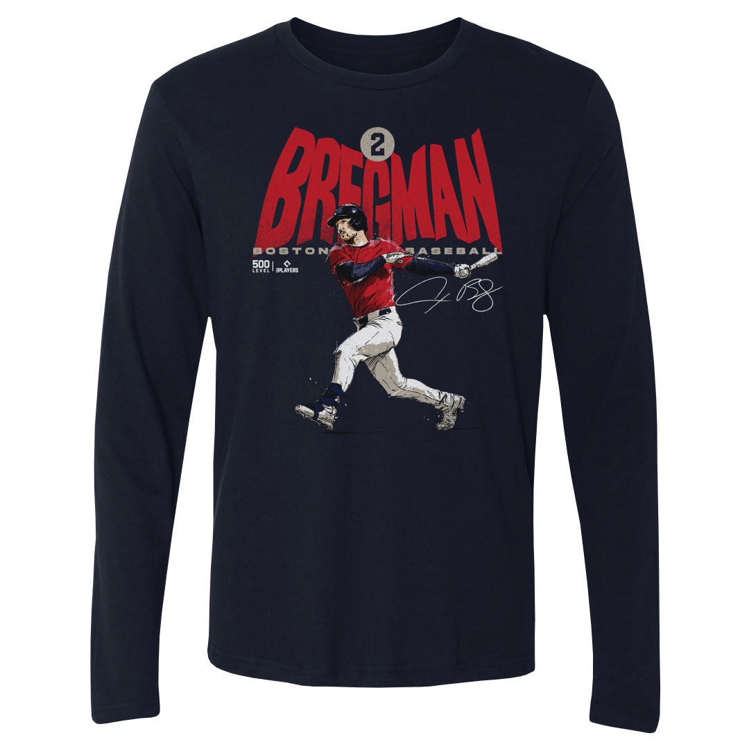 Alex Bregman Men's Long Sleeve T-Shirt | 500 LEVEL