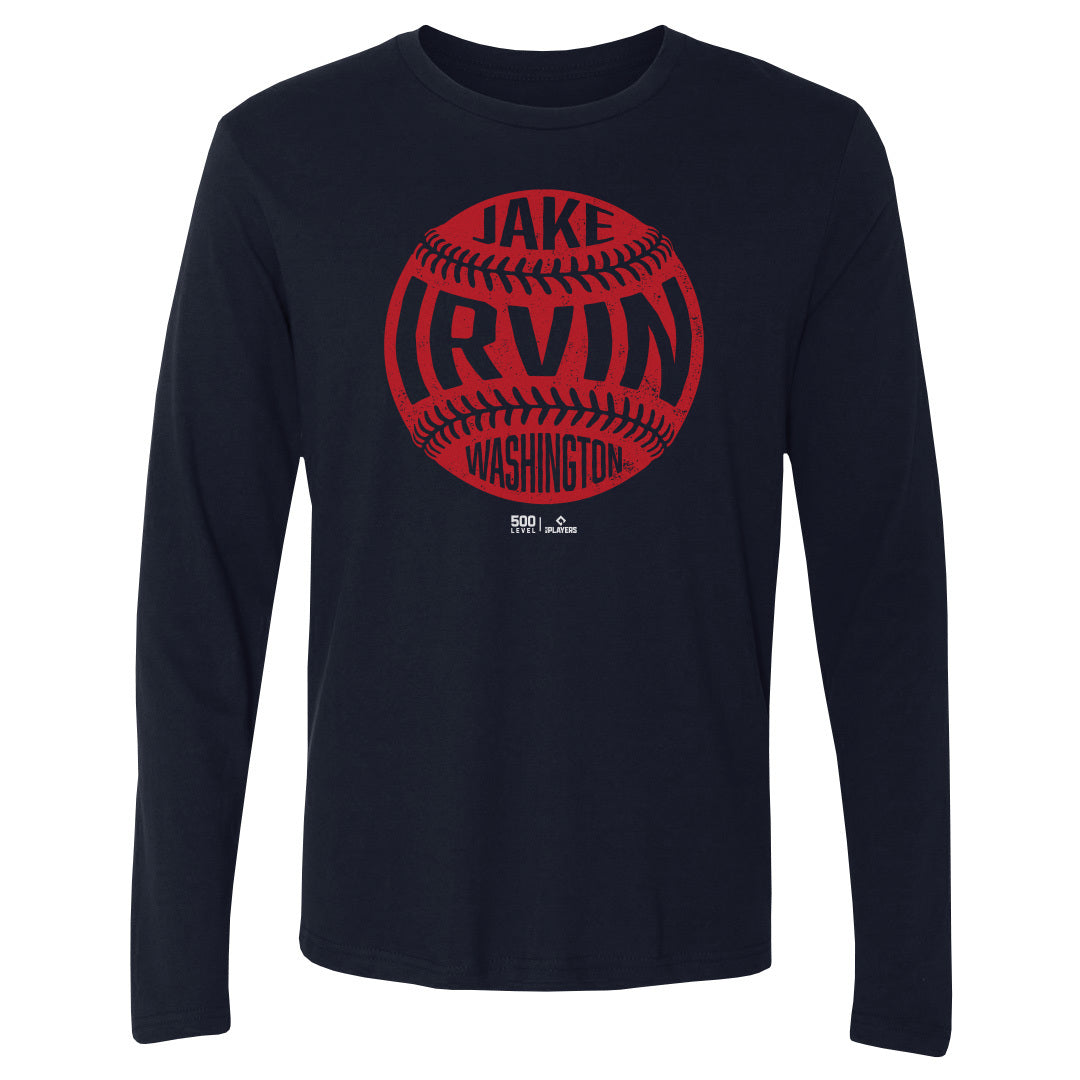 Jake Irvin Men's Long Sleeve T-Shirt | 500 LEVEL