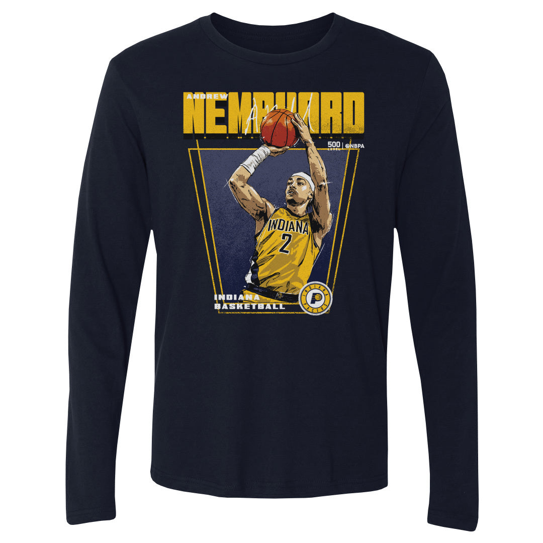Andrew Nembhard Men's Long Sleeve T-Shirt | 500 LEVEL