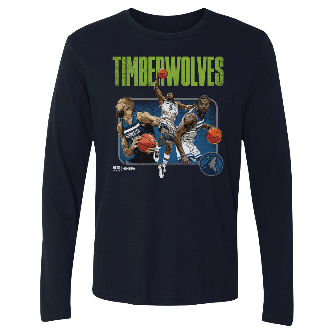Minnesota Timberwolves Men's Long Sleeve T-Shirt | 500 LEVEL