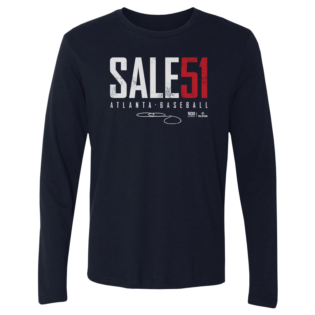 Chris Sale Men's Long Sleeve T-Shirt | 500 LEVEL