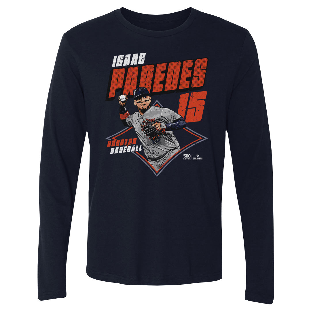 Isaac Paredes Men's Long Sleeve T-Shirt | 500 LEVEL