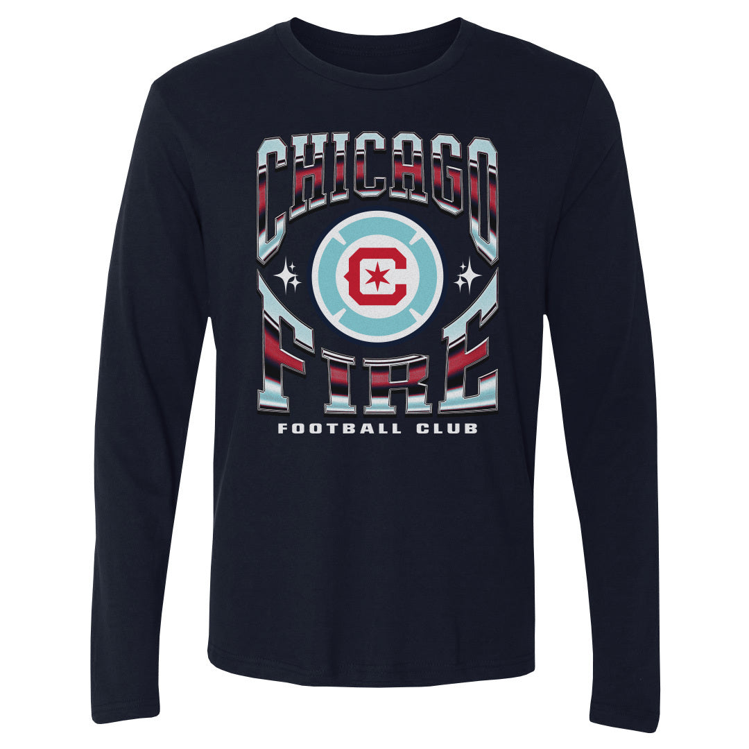 Chicago Fire FC Men's Long Sleeve T-Shirt | 500 LEVEL