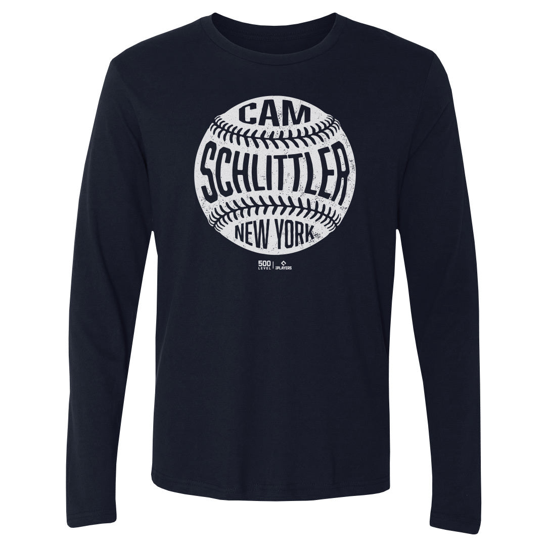 Cam Schlittler Men's Long Sleeve T-Shirt | 500 LEVEL