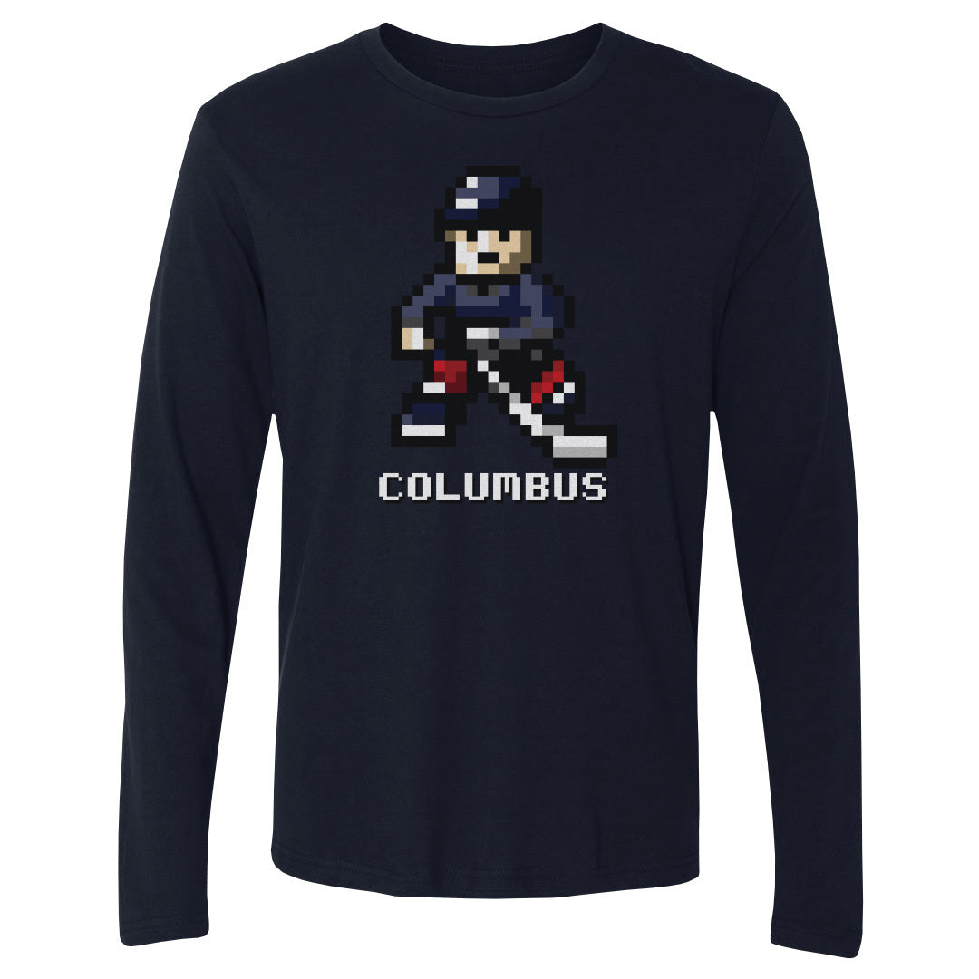 Columbus Hockey Men's Long Sleeve T-Shirt | 500 LEVEL