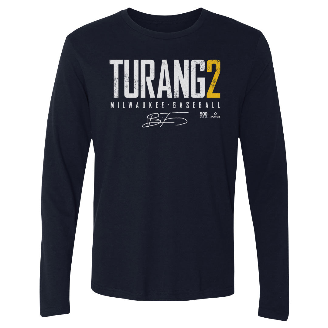 Brice Turang Men's Long Sleeve T-Shirt | 500 LEVEL