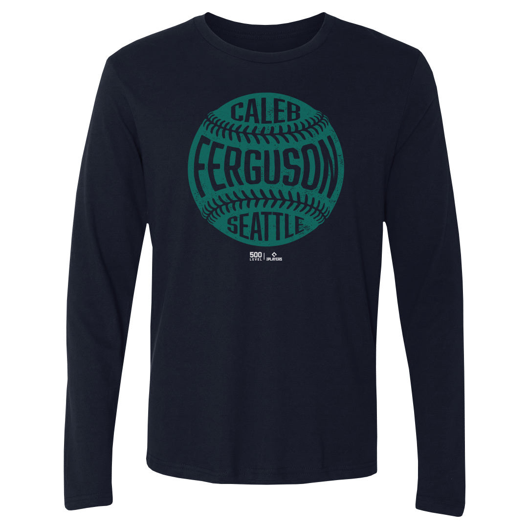 Caleb Ferguson Men's Long Sleeve T-Shirt | 500 LEVEL