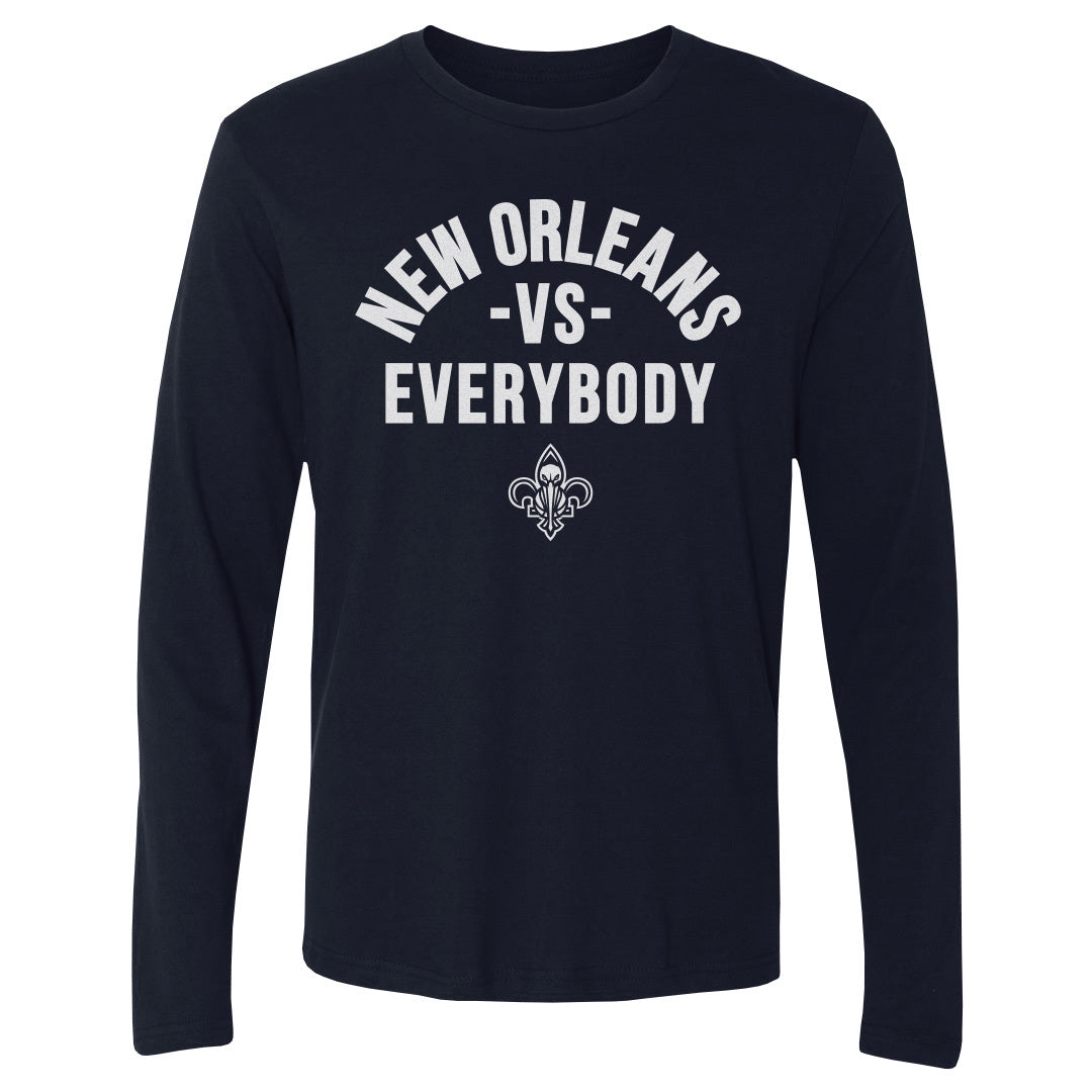 New Orleans Pelicans Men's Long Sleeve T-Shirt | 500 LEVEL