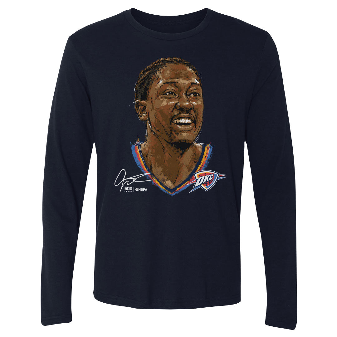 Jalen Williams Men's Long Sleeve T-Shirt | 500 LEVEL