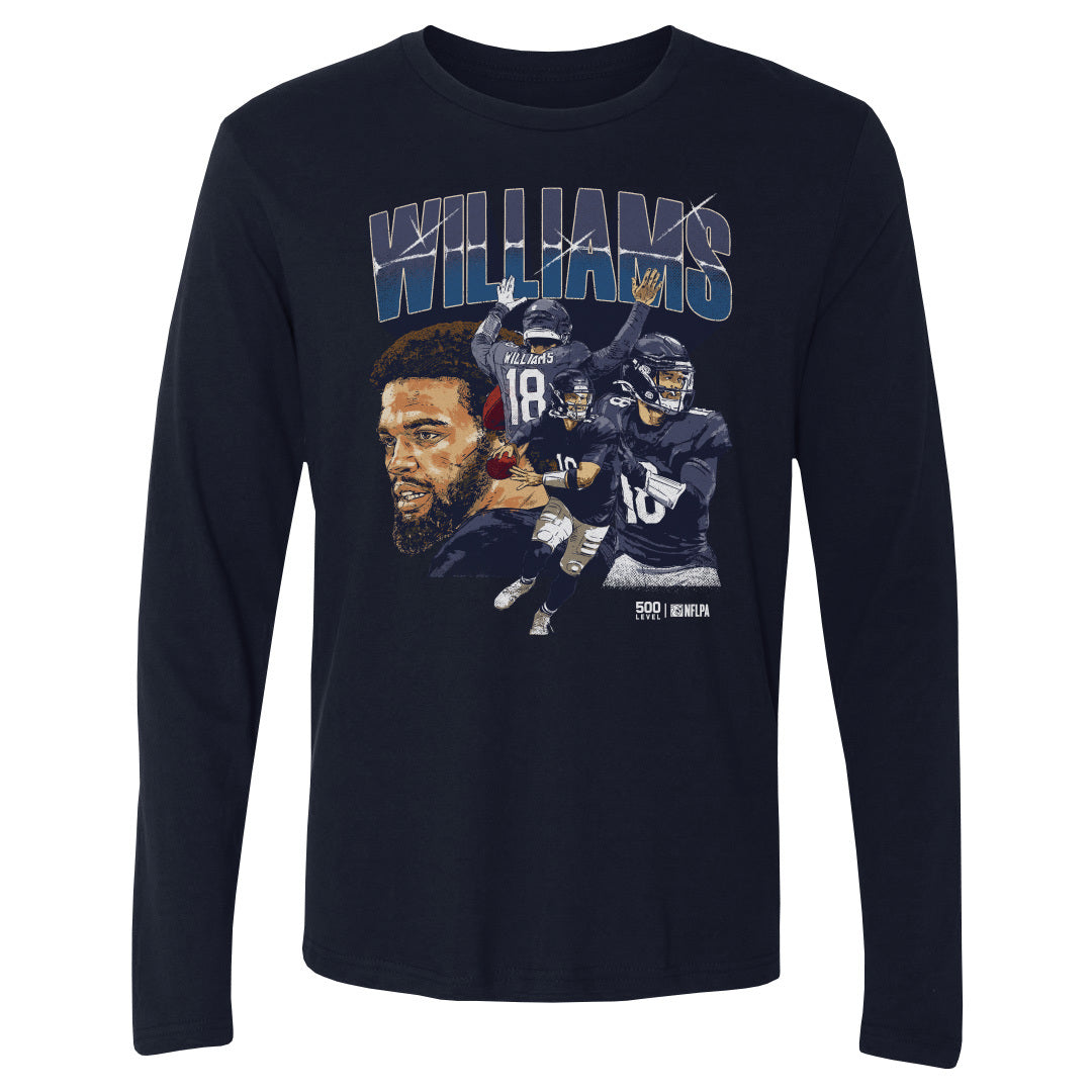 Caleb Williams Men's Long Sleeve T-Shirt | 500 LEVEL