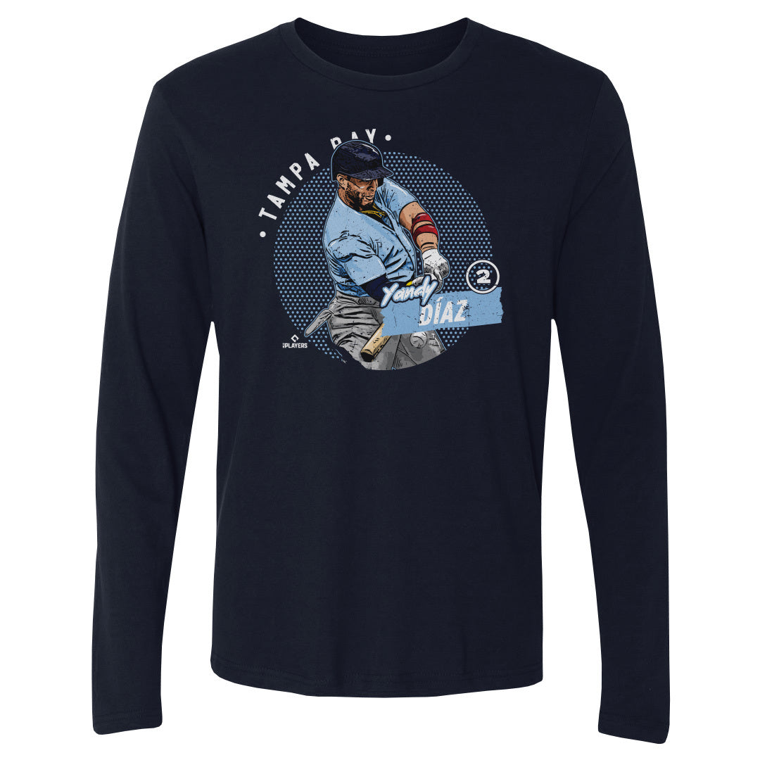 Yandy Diaz Men's Long Sleeve T-Shirt | 500 LEVEL
