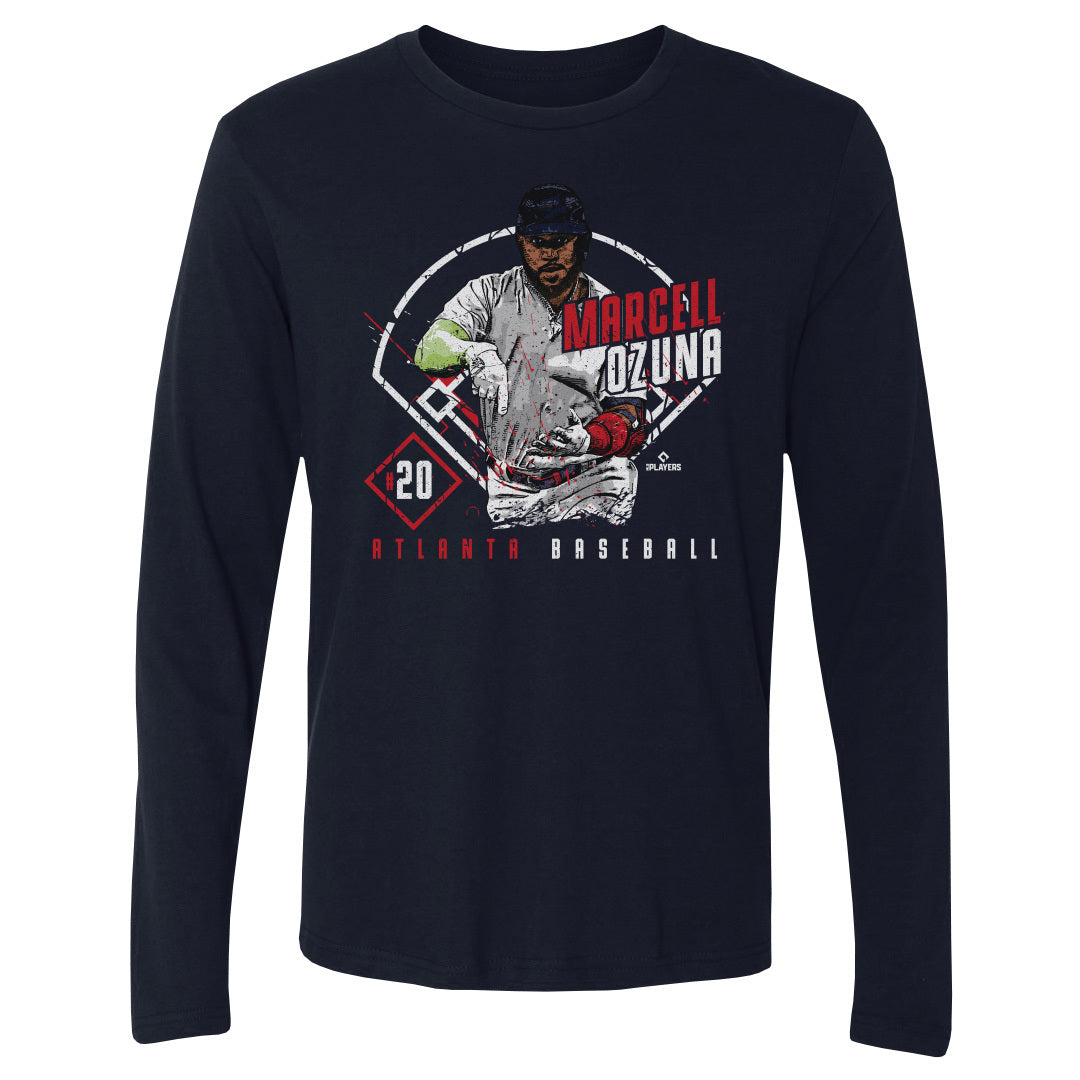 Marcell Ozuna Men's Long Sleeve T-Shirt | 500 LEVEL