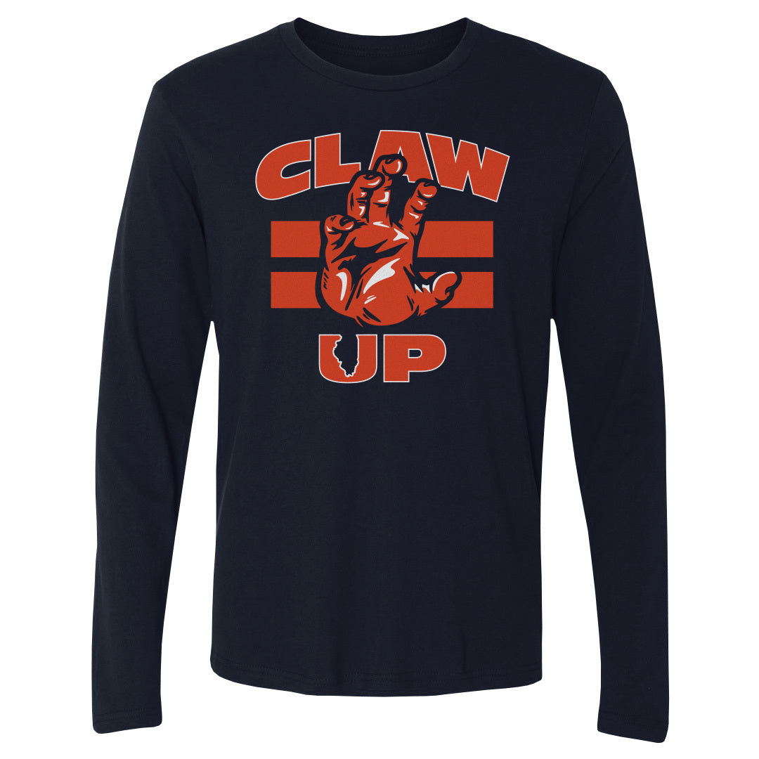 Chicago Football Men's Long Sleeve T-Shirt | 500 LEVEL