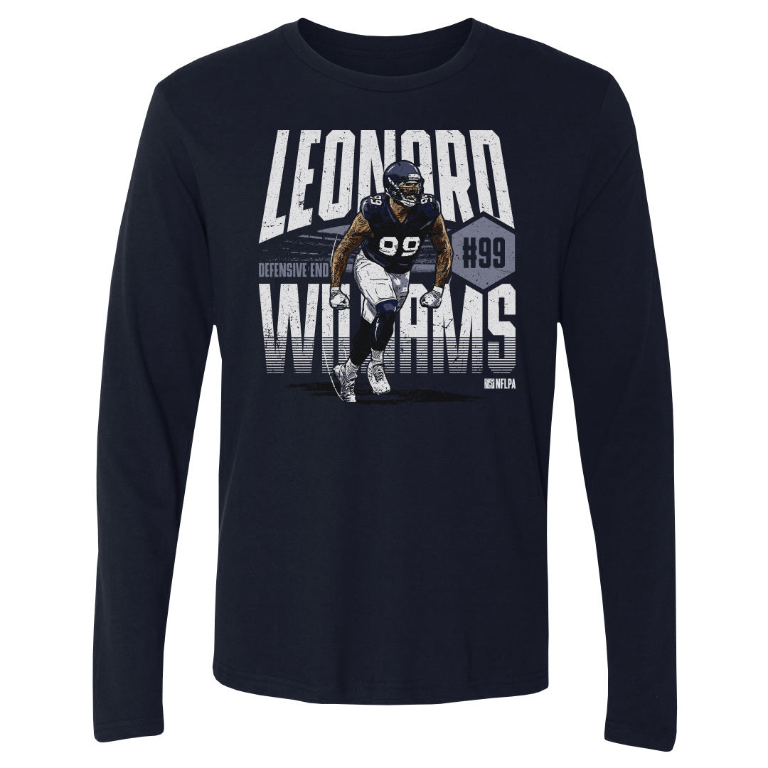 Leonard Williams Men's Long Sleeve T-Shirt | 500 LEVEL