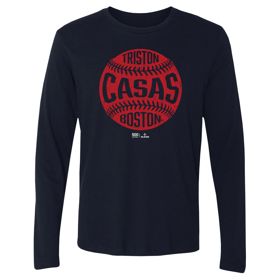 Triston Casas Men's Long Sleeve T-Shirt | 500 LEVEL