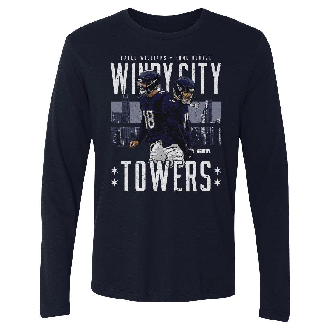 Caleb Williams Men's Long Sleeve T-Shirt | 500 LEVEL