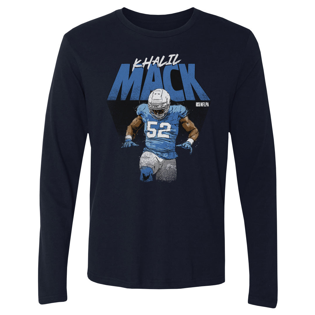 Khalil Mack Men's Long Sleeve T-Shirt | 500 LEVEL