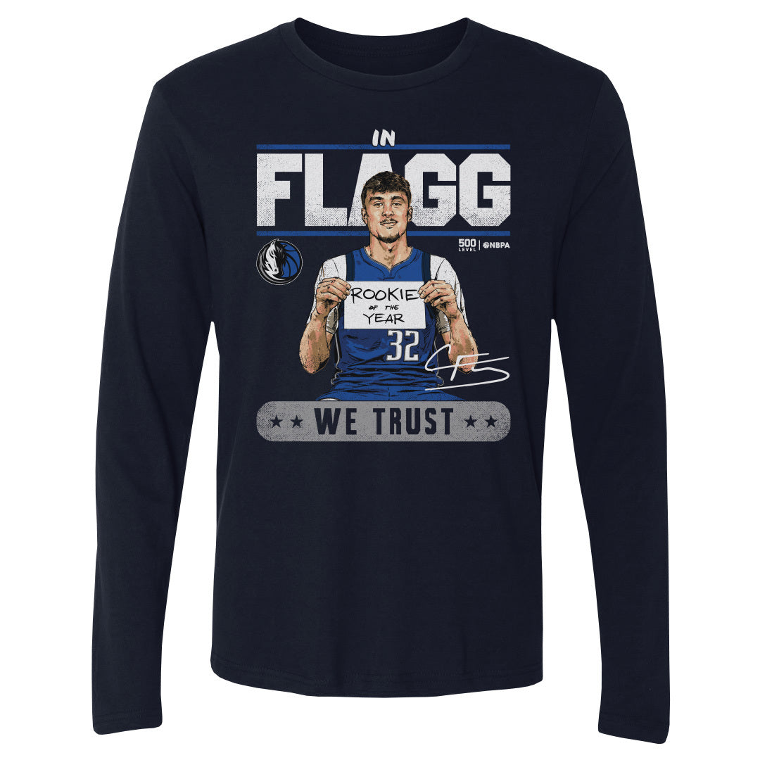 Cooper Flagg Men's Long Sleeve T-Shirt | 500 LEVEL
