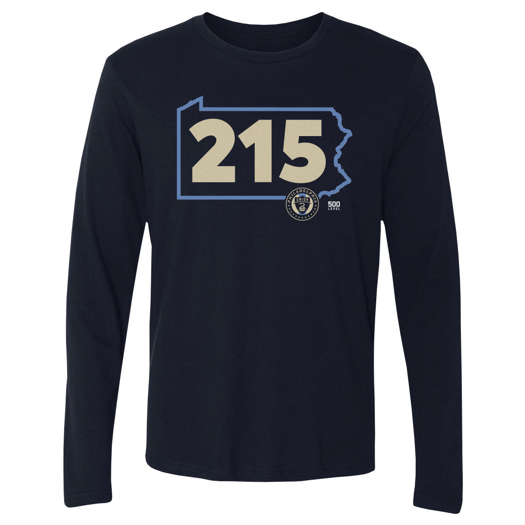 Philadelphia Union Men's Long Sleeve T-Shirt | 500 LEVEL