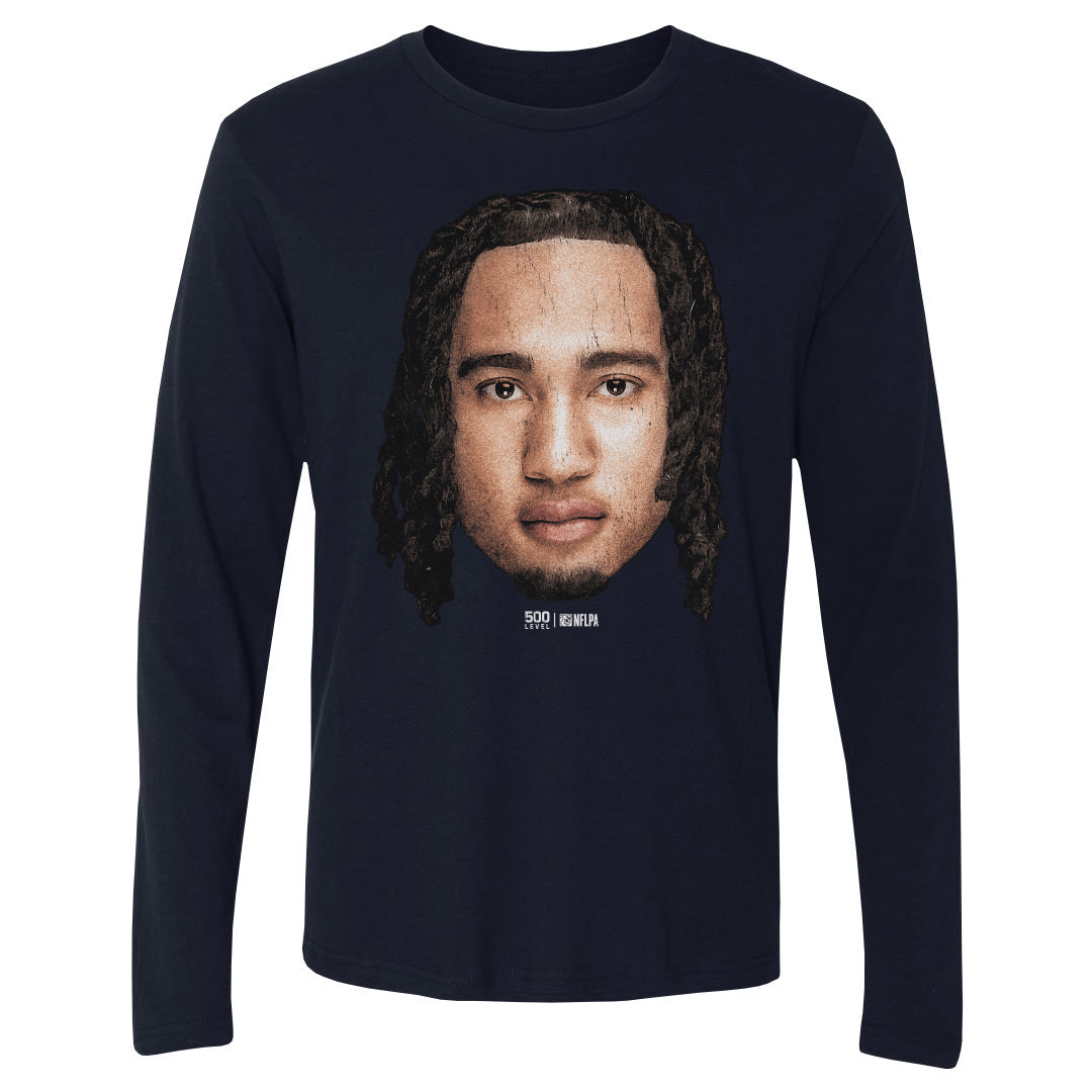 C.J. Stroud Men's Long Sleeve T-Shirt | 500 LEVEL