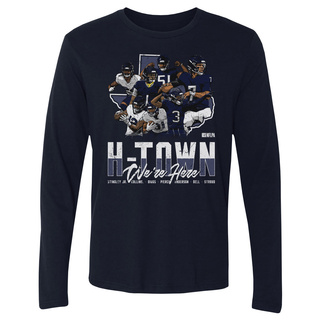 C.J. Stroud Men's Long Sleeve T-Shirt | 500 LEVEL