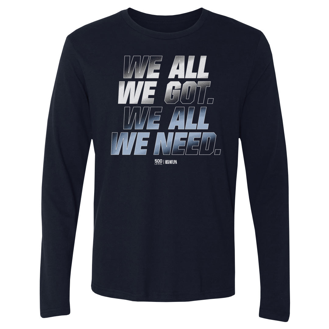 New England Football Men's Long Sleeve T-Shirt | 500 LEVEL