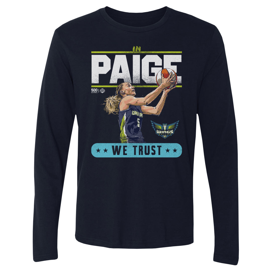 Paige Bueckers Men's Long Sleeve T-Shirt | 500 LEVEL
