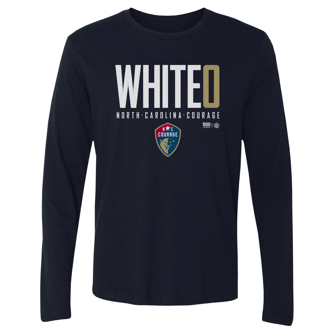 Madi White Men's Long Sleeve T-Shirt | 500 LEVEL
