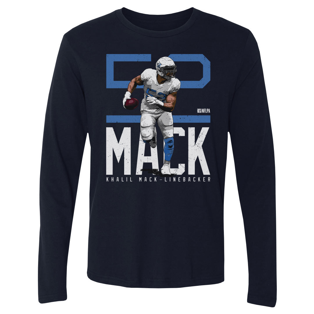 Khalil Mack Men's Long Sleeve T-Shirt | 500 LEVEL