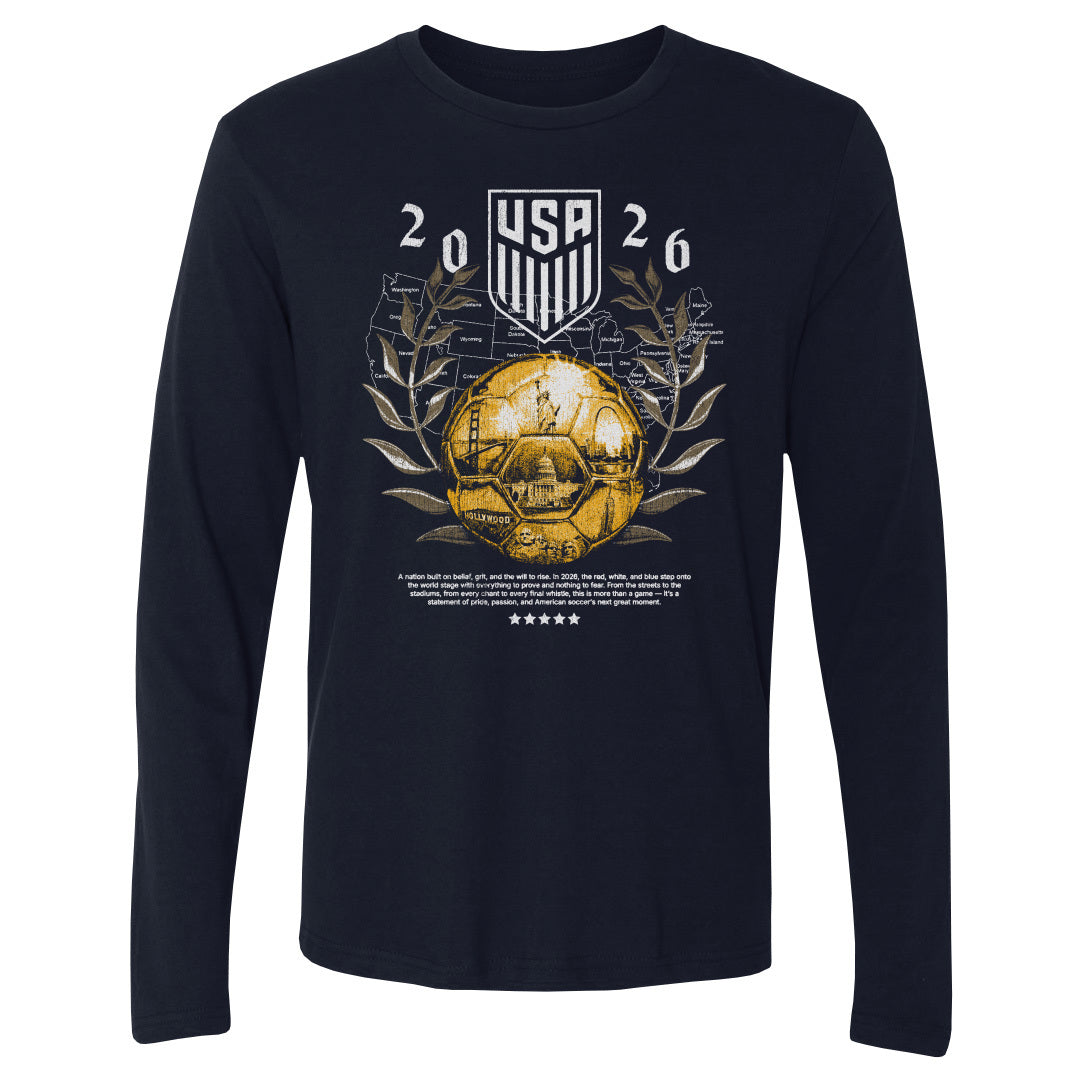USMNT Men's Long Sleeve T-Shirt | 500 LEVEL