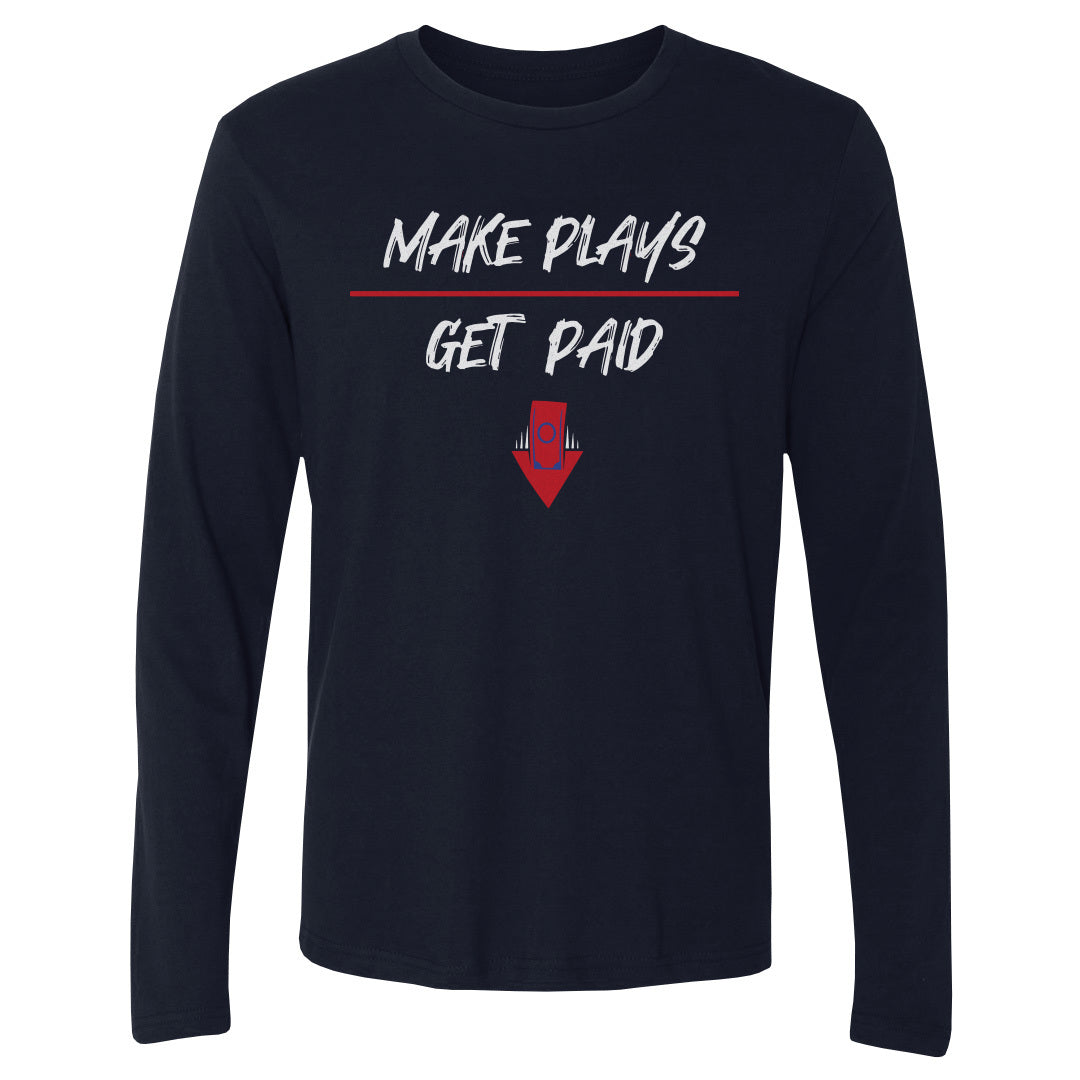 James White Men's Long Sleeve T-Shirt | 500 LEVEL