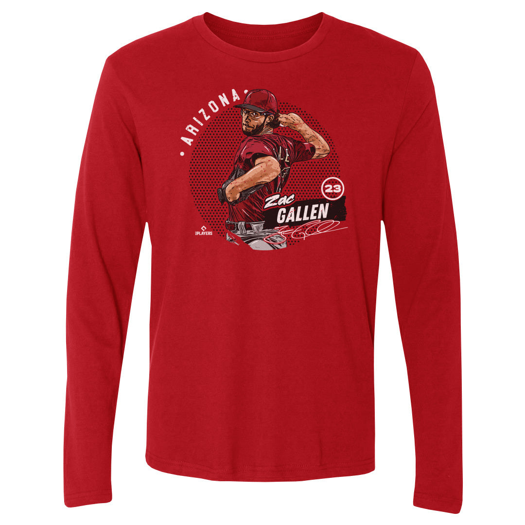 Zac Gallen Men's Long Sleeve T-Shirt | 500 LEVEL