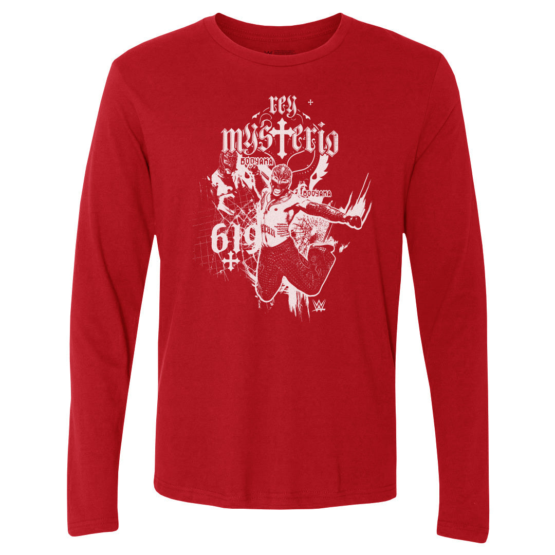 Rey Mysterio Men's Long Sleeve T-Shirt | 500 LEVEL