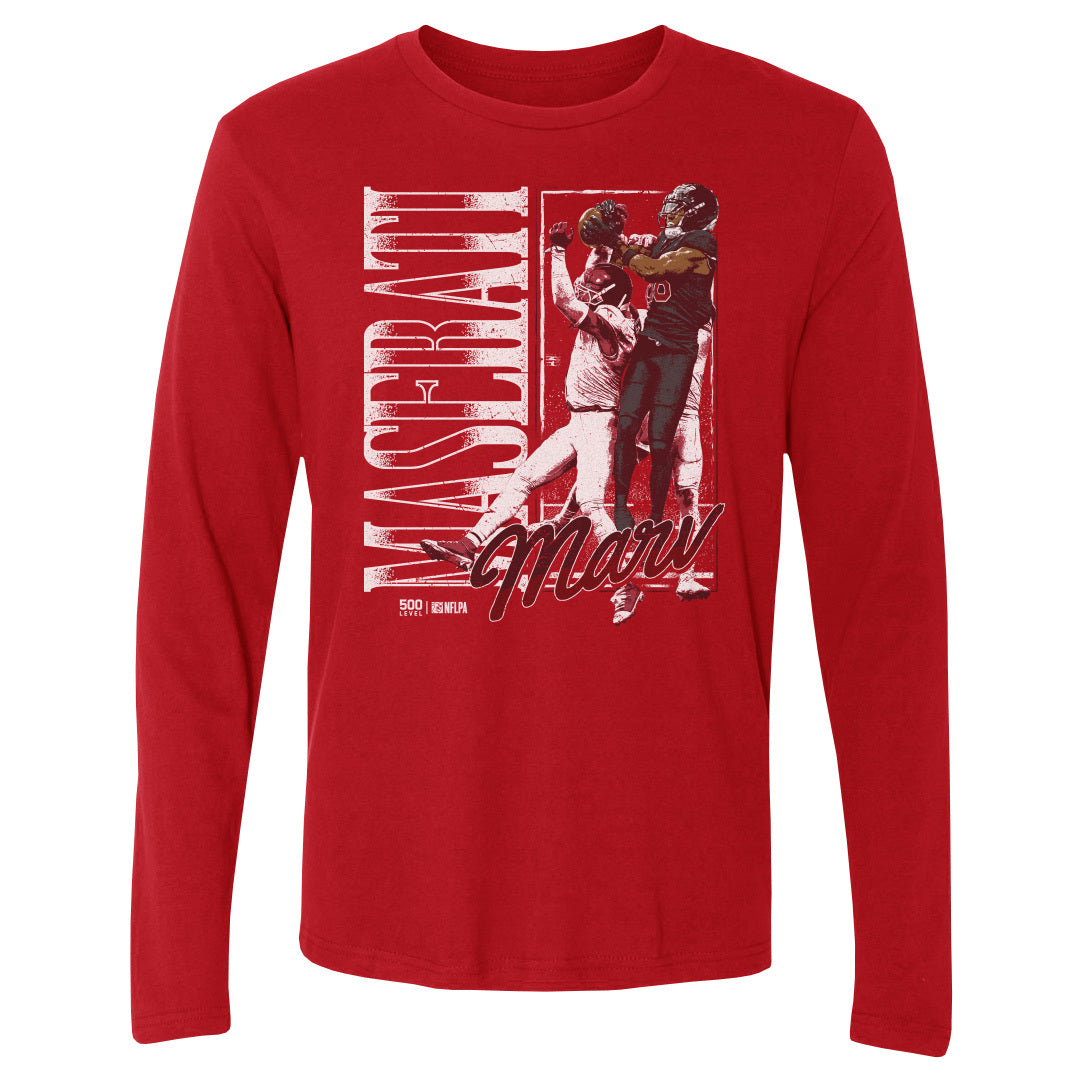 Marvin Harrison Jr. Men's Long Sleeve T-Shirt | 500 LEVEL
