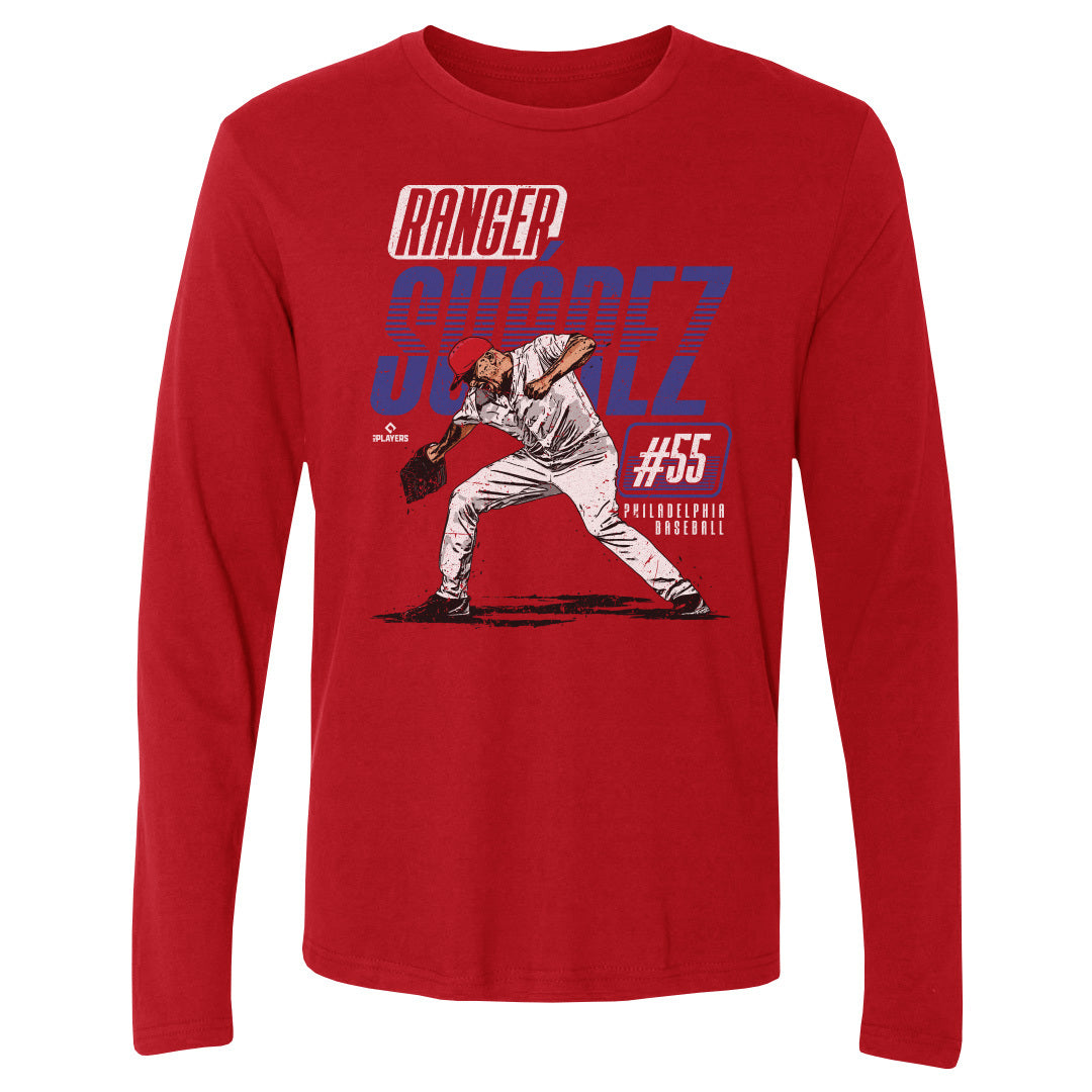 Ranger Suarez Men's Long Sleeve T-Shirt | 500 LEVEL