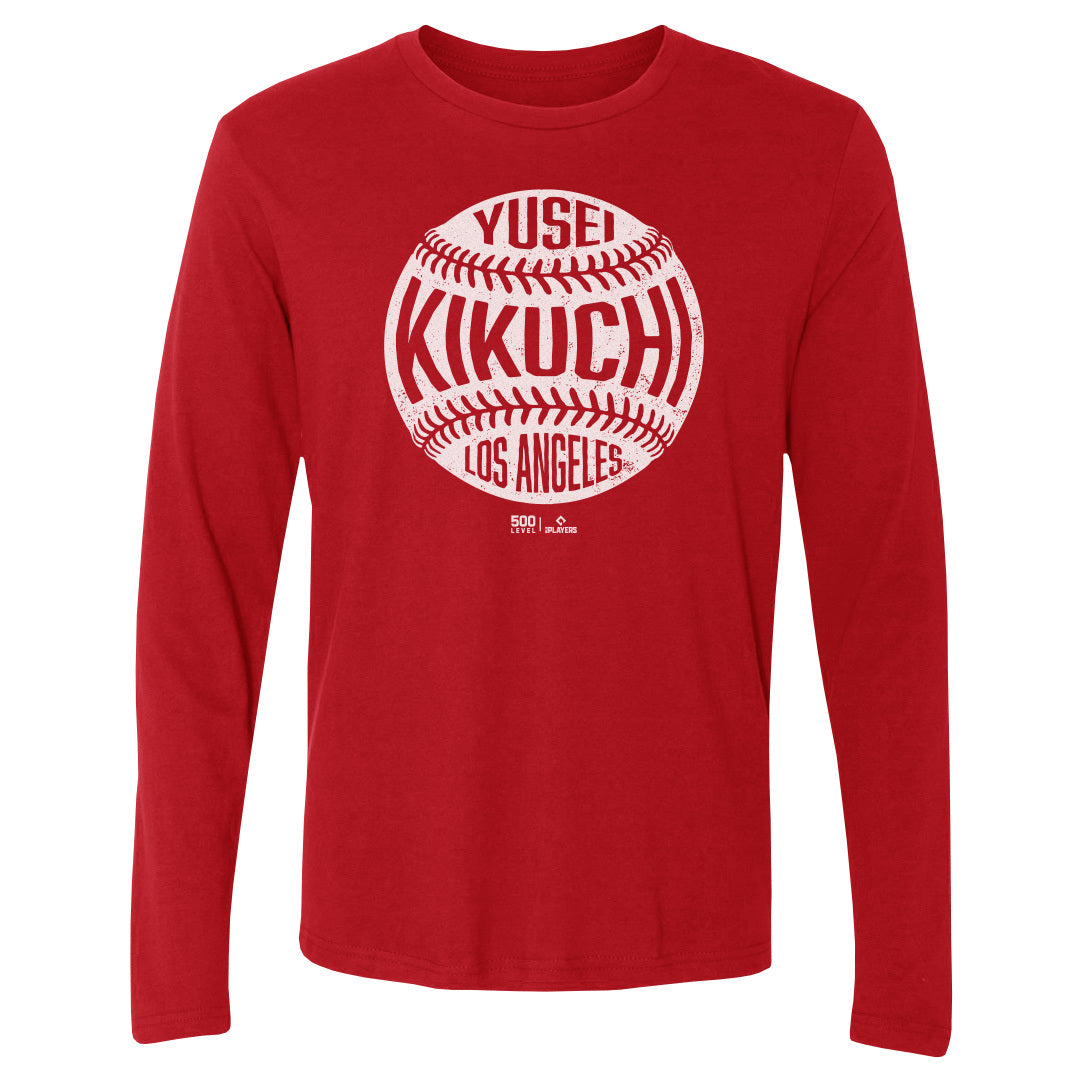 Yusei Kikuchi Men's Long Sleeve T-Shirt | 500 LEVEL