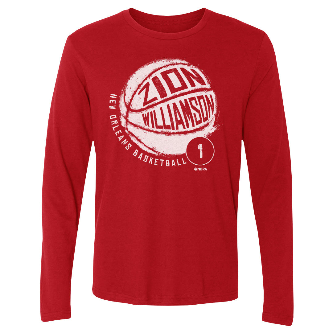 Zion Williamson Men's Long Sleeve T-Shirt | 500 LEVEL