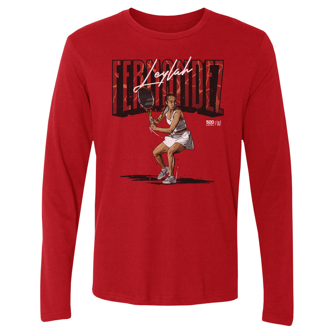 Leylah Fernandez Men's Long Sleeve T-Shirt | 500 LEVEL