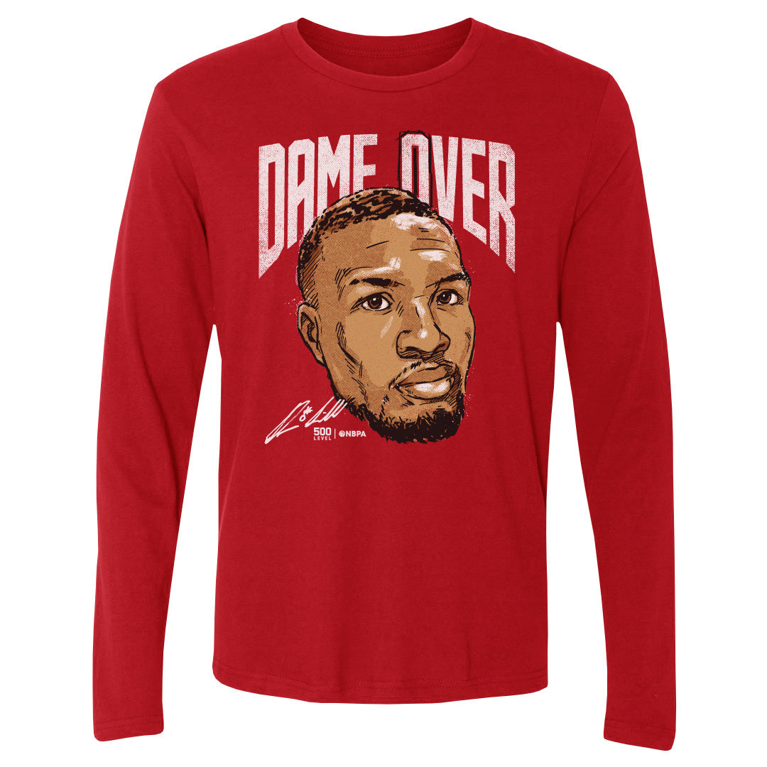 Damian Lillard Men's Long Sleeve T-Shirt | 500 LEVEL