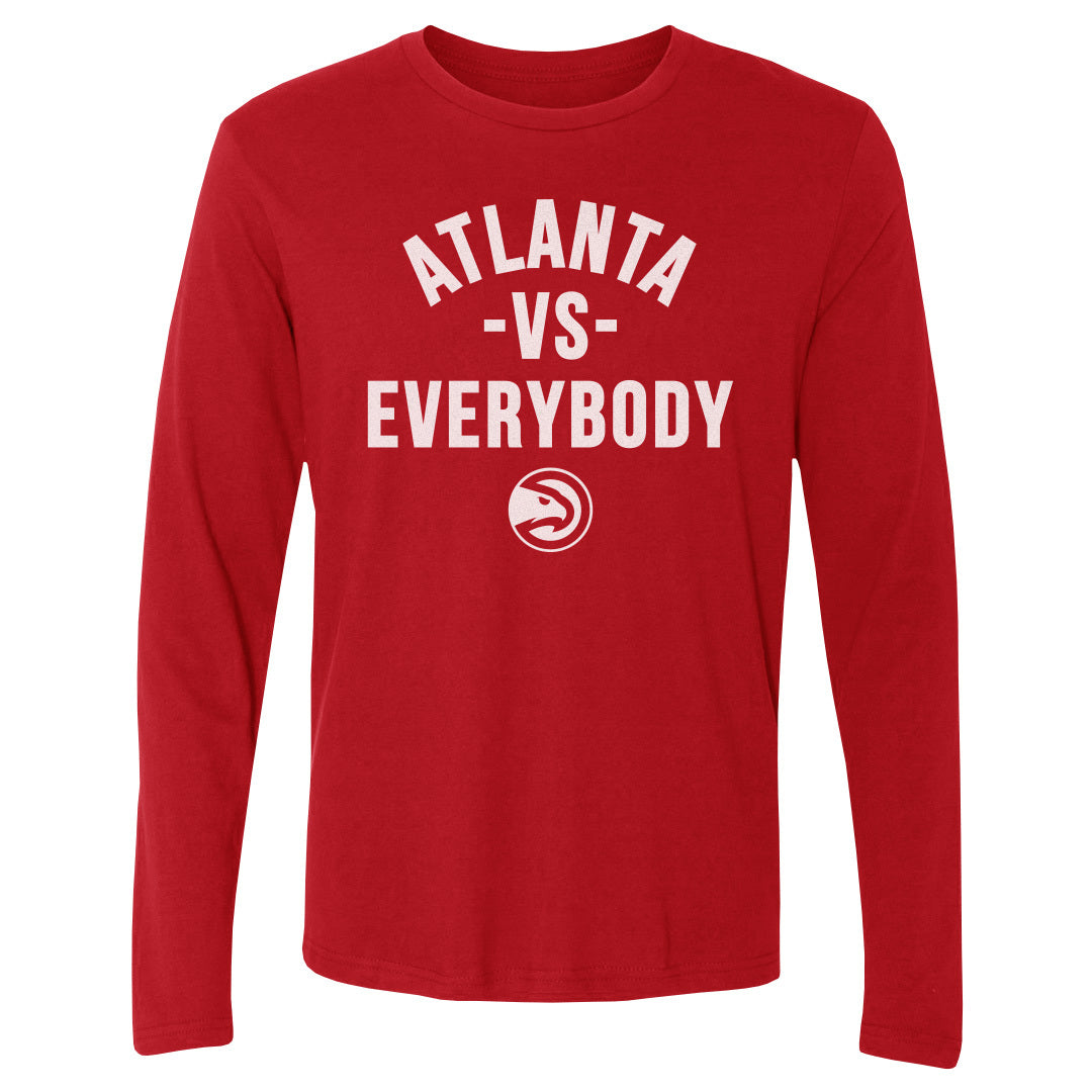 Atlanta Hawks Men's Long Sleeve T-Shirt | 500 LEVEL