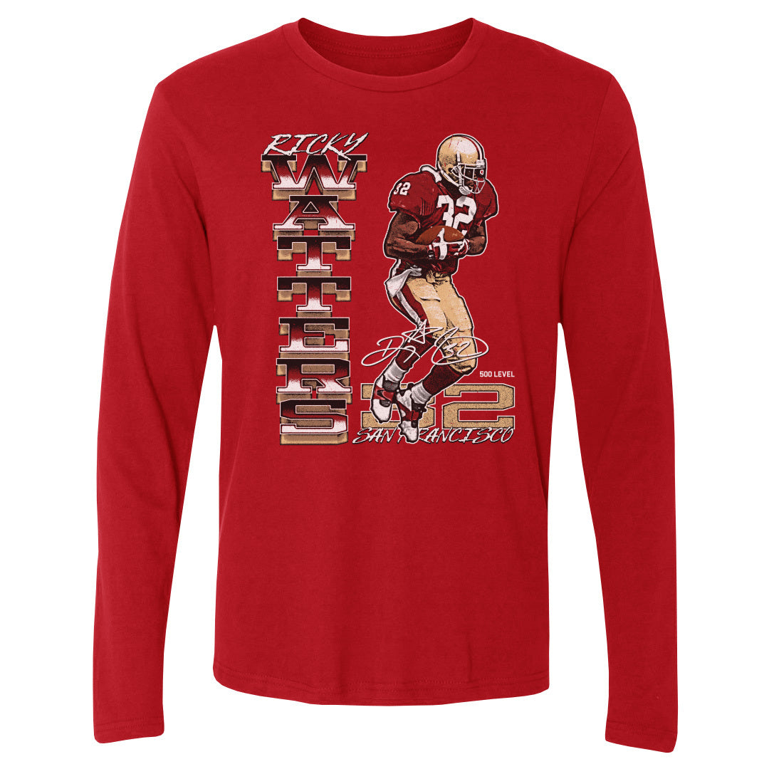 Ricky Watters Men's Long Sleeve T-Shirt | 500 LEVEL